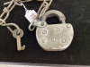 CNR PADLOCK WITH CHAIN & KEY - 3