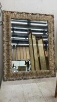 LARGE ORNATE MIRROR