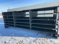 (12) New 16 foot livestock panels/bidding per panel