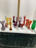 COLORED VASES