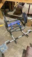 FITNESS EQUIPMENT - PRO TRAINER, CHIN UP BAR, YOGA MAT, BICEP CURL