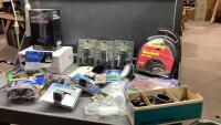 WHEEL CHOCK, BUCKET SEAT COVER, VIBRATION PADS, EXTENSION CORD LOCKS