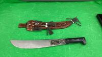 COLIMA KNIFE W/ LEATHER SHEATH