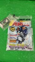 KRAFT 1995 ISSUE OF PREMIER PLAYER MAGAZINE W/ UNCUT FLEER CARDS
