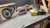 JENSEN 6&rdquo;X9&rdquo; SPEAKERS, MP3 PLAYER, SONY XPLOD SPEAKERS, KICKER 6 1/2&rdquo; SPEAKERS
