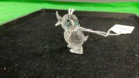 VERY SMALL SWAROVSKI CRYSTAL DUCK