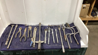 BUCKET OF TOOLS & SOCKETS