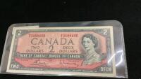 1954 CANADIAN $2 BILL