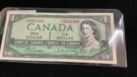 1954 CANADIAN $1 BILL