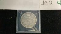 CANADA 1910 SILVER 10 CENT PIECE