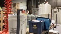 SHELVES # 13 + 16 - LARGE AMOUNT OF WINE/BEER MAKING EQUIPMENT