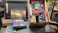 BOX OF PUZZLES
