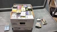 BOX FULL OF CASSETTES