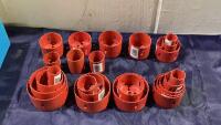 ASSORTED HOLE SAW DRILL BITS