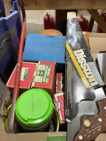 Miscellaneous box of bolts and tools