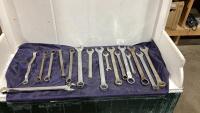 BUCKET OF VARIOUS WRENCHES