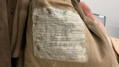 KOOLAH RAIN OIL SLICKER - AUSTRALIAN