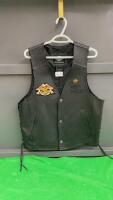 HARLEY DAVIDSON LEATHER VEST