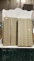 4 BOXES WALL CABINET