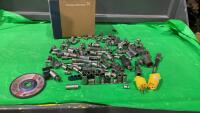 VARIETY OF SOCKETS, BIT END - SOME GRAY, SNAP-ON ETC