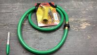 SHORT CONNECTOR HOSE AND SPRAY NOZZLE