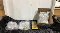 VARIOUS DOORSTOPS RIDGID & SCREWDRIVER & SOCKET SET
