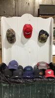 BOX OF VARIOUS HATS & BEANIE