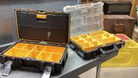 (2) DEWALT ORGANIZER CASES