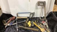 BIN OF HAND TOOLS