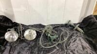 BOX OF OUTDOOR FLOOD LIGHTS