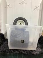 TOTE OF TRACTOR WHEELS