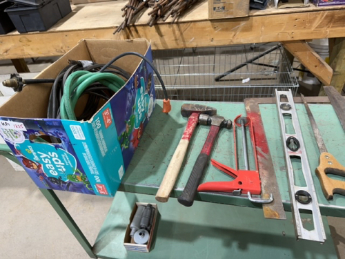 Miscellaneous box of tools