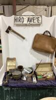 TOTE OF ANTIQUES & MISCELLANEOUS