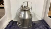 STAINLESS STEEL MILK CAN