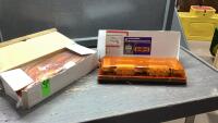 (2) LED BEACON LIGHT BARS - AMBER