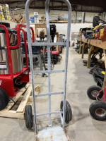 Gray steel shop cart