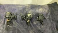 3 SPINNING FISHING REELS