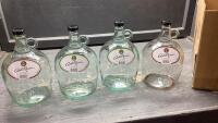 (4)WINE JUGS