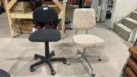 (2) ROLLING OFFICE CHAIRS