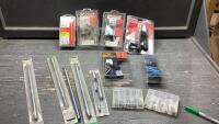 STRUCTURAL SCREWS, HOOD LATCH, TIPPER LATCHES, BATTERY CABLE, SMALL SPRINGS, BALL JOINT SEPARATOR