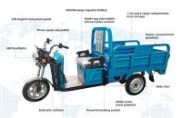 New Electric Trike w/ dump box