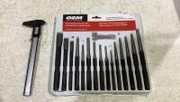 OEM 16PC PUNCH & CHISEL SET