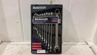 MASTERCRAFT COMBINATION WRENCH SET 12 PC