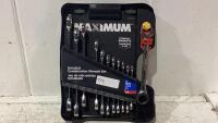 MAXIMUM DOUBLE COMBINTAION WRENCH SET 12 PC