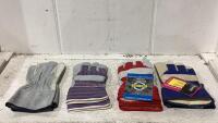 BOX OF FOUR PAIRS OF GLOVES