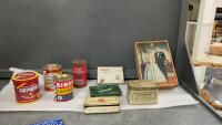 COLLECTION OF VINTAGE TINS