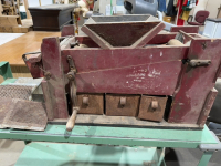 Antique seed cleaner with screens