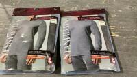 (2) PACKS OF LONG SLEEVE SHIRTS
