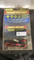 POWER FACTORY 400W PORTABLE POWER INVERTER