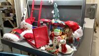 GOOD TOTE + BAG OF CHRISTMAS DECOR